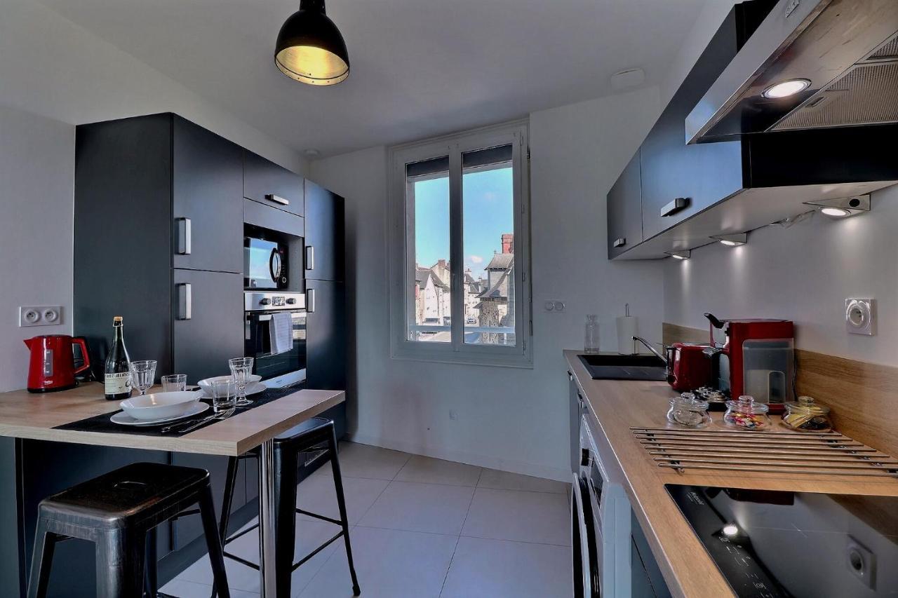 Appartement Logisy En Centre-Ville De Vitre I Logisy L'Indu Витре Экстерьер фото
